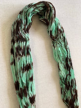 Load image into Gallery viewer, Melting (Mint Chocolate Chip Ice Cream) - Extra Chocolate Version - Hand Dyed Superwash Merino Wool & Nylon Sock Yarn