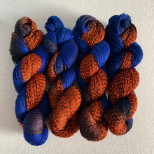 Load image into Gallery viewer, Astronaut in the Ocean Hand Dyed Marled Merino and Peruvian Wool Sock Yarn