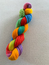 Load image into Gallery viewer, Lollipop Variant Batch (Trial 1) - Hand Dyed 100% Merino Wool Superwash Worsted Yarn