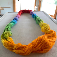 Load image into Gallery viewer, Lollipop Variant Batch (Trial 1) - Hand Dyed 100% Merino Wool Superwash Worsted Yarn