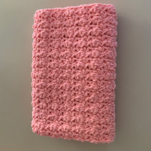 Load image into Gallery viewer, Handmade Falling Baby Blanket/Play Mat in Coral Pink