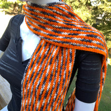Load image into Gallery viewer, U Can’t Touch This Scarf Crochet Pattern - One Hank Wonder + 2-hank 2-color Version