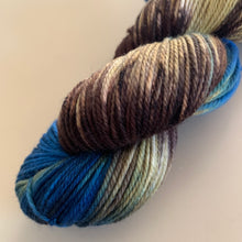 Load image into Gallery viewer, OOAK Variant (Trial 9) of Waiting for a Girl Like You - Hand Dyed Superwash 100% Merino Wool DK Yarn