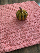 Load image into Gallery viewer, Handmade Falling Baby Blanket/Play Mat in Coral Pink