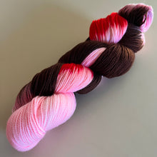 Load image into Gallery viewer, Sugar Hand Dyed 80% Merino Wool, 20% Recycled Nylon Superwash Sock/Fingering Yarn
