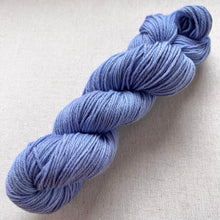 Load image into Gallery viewer, OOAK Variant of Blue Jeans (Trial 5) Hand Dyed Merino Wool Superwash DK Yarn
