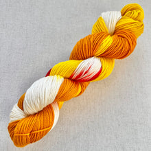 Load image into Gallery viewer, Upside Down Hand Dyed Merino Wool Superwash Sport Yarn
