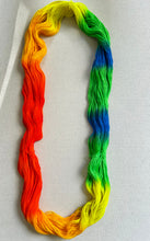 Load image into Gallery viewer, OOAK Variant (Trial 4) of Birds of a Feather Hand Dyed Merino Wool &amp; Nylon Superwash Yarn
