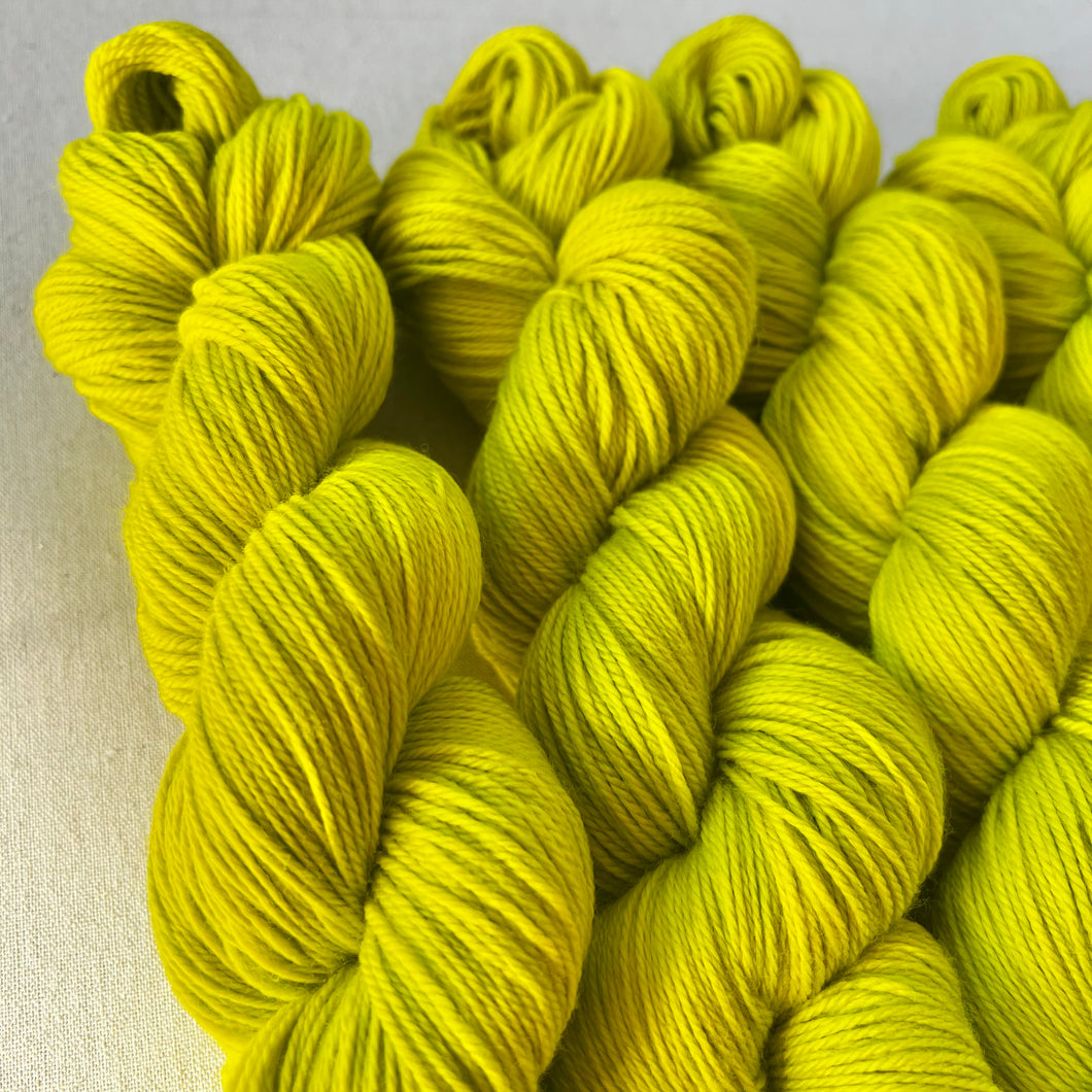 No Cars Go Hand Dyed Merino Wool Superwash Sport Yarn