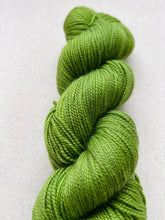 Load image into Gallery viewer, OOAK Variant (Trial 4) of The Curse Hand Dyed Merino Wool &amp; Recycled Nylon Superwash Yarn
