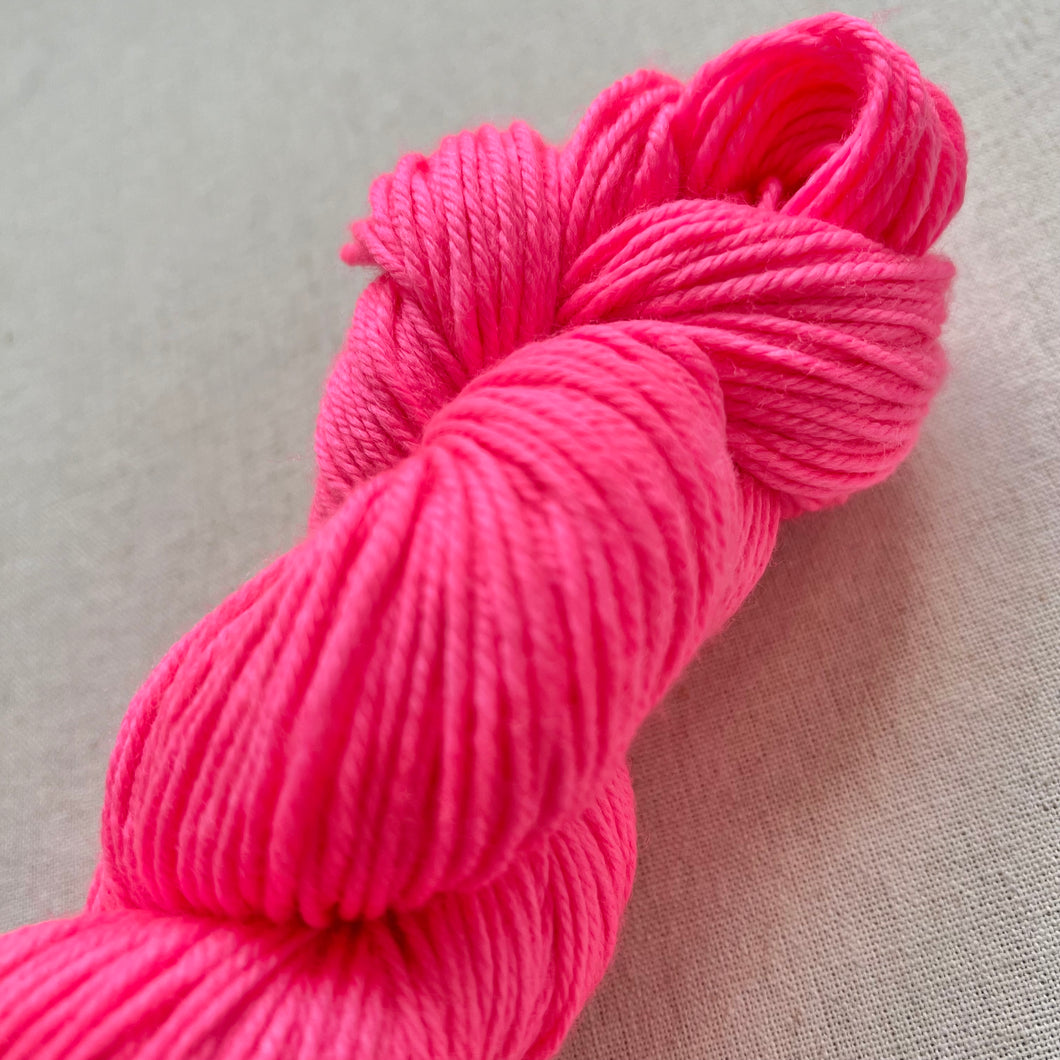 OOAK Variant of Yummy (Trial 24) Hand Dyed 100% Merino Wool Superwash Extra Soft DK Yarn