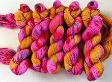 Load image into Gallery viewer, Donut Go Breaking My Heart Hand Dyed Superwash Merino Wool, Cashmere &amp; Recycled Nylon Sock Yarn
