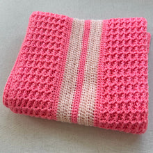 Load image into Gallery viewer, Sugar, Sugar (Strawberry Sugar Wafer) Shawl Crochet Pattern
