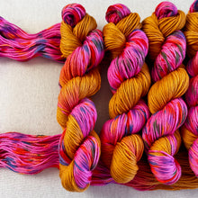 Load image into Gallery viewer, Donut Go Breaking My Heart Hand Dyed Superwash Merino Wool Worsted Yarn
