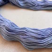 Load image into Gallery viewer, OOAK Variant of It’s All Over Now, Baby Blue (Trial 1) Hand Dyed Merino Wool Superwash DK Yarn

