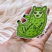 Load image into Gallery viewer, Llama Bean Vinyl Sticker
