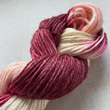 Load image into Gallery viewer, OOAK Variant (Trial 2) of Velvet -  Hand Superwash Wool, Mohair and Acrylic DK Yarn
