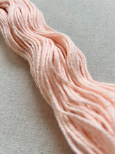 Load image into Gallery viewer, The Middle (Cream in Middle of Strawberry Sugar Wafer) Hand Dyed 100% Merino Wool Superwash Extra Soft DK Yarn
