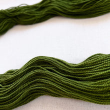 Load image into Gallery viewer, OOAK Variant (Trial 1) of The Curse Hand Dyed Merino Wool &amp; Recycled Nylon Superwash Yarn
