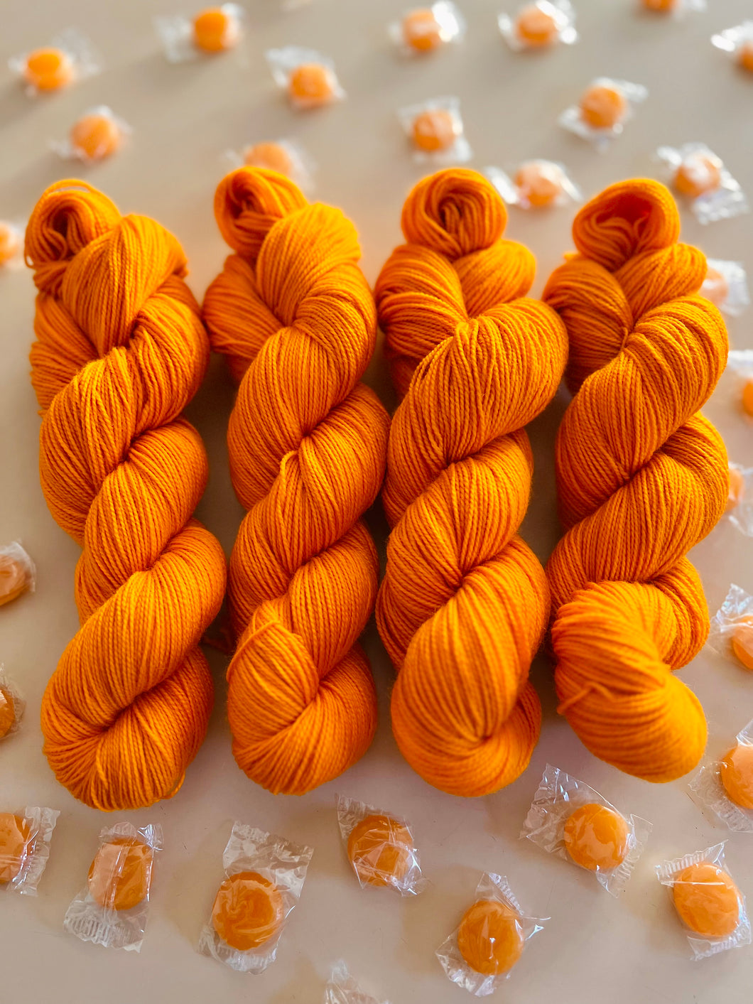 Candy - Hand Dyed Merino Wool & Nylon Superwash Yarn