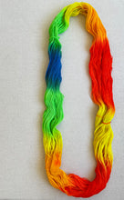 Load image into Gallery viewer, OOAK Variant (Trial 5) of Birds of a Feather Hand Dyed Merino Wool &amp; Nylon Superwash Yarn
