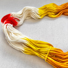 Load image into Gallery viewer, OOAK Variant (Trial 2) of Upside Down - Hand Dyed Superwash 100% Merino Wool DK Yarn
