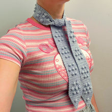 Load image into Gallery viewer, I Woke Up Scarf Tie Crochet Pattern Kit
