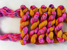 Load image into Gallery viewer, Donut Go Breaking My Heart Hand Dyed Superwash Merino Wool Worsted Yarn
