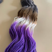 Load image into Gallery viewer, Amethyst Hand Dyed Superwash Merino Wool &amp; Nylon Sparkle Sock Yarn
