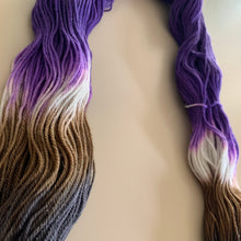 Load image into Gallery viewer, Amethyst Hand Dyed Superwash Merino Wool &amp; Nylon Sparkle Sock Yarn
