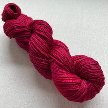 Load image into Gallery viewer, OOAK Variant of We Got the Beet (Trial 2) Hand Dyed Merino Wool Superwash DK Yarn
