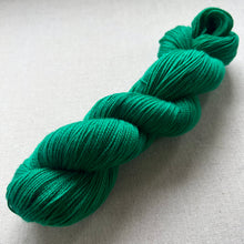 Load image into Gallery viewer, OOAK Variant (Trial 7) of Horizons Hand Dyed Merino Wool &amp; Nylon Superwash Yarn
