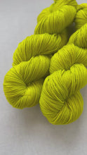 Load and play video in Gallery viewer, No Cars Go Hand Dyed Superwash Merino Wool and Nylon (90/10) Sock Yarn
