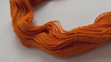 Load and play video in Gallery viewer, Great Pumpkin Waltz Hand Dyed Merino Wool &amp; Nylon Superwash Yarn
