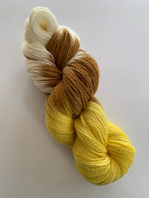 Load image into Gallery viewer, Ewe, You Make Making Fun (Lemon Poundcake) - Hand Dyed Superwash 100% Merino Wool Sock Yarn
