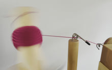 Load and play video in Gallery viewer, We Got the Beet - Hand Dyed Merino Wool &amp; Nylon Superwash Yarn
