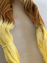 Load image into Gallery viewer, OOAK Variant (Trial 2) of Ewe, You Make Making Fun (Lemon Poundcake) - Hand Dyed Superwash 100% Merino Wool Sock Yarn
