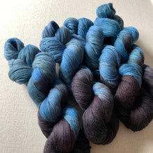 Load image into Gallery viewer, Won&#39;t You Call Me Hand Dyed Superwash 100% Merino Wool Lace Yarn
