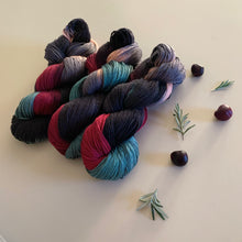 Load image into Gallery viewer, Cherry Hand Dyed Superwash Merino Wool, Cashmere &amp; Nylon Sock Yarn
