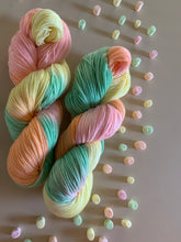 Load image into Gallery viewer, Marshmallow World Hand Dyed Superwash Merino Wool, Cashmere &amp; Nylon Sock Yarn
