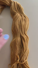 Load and play video in Gallery viewer, Peanut Butter Conspiracy Hand Dyed Superwash 100% Merino Wool Sock Yarn
