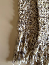 Load image into Gallery viewer, Fourth Time Around Chunky Handmade Scarf in Cream
