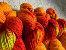 Load image into Gallery viewer, Muma Said Hand Dyed Superwash Merino Wool &amp; Nylon Sock Yarn
