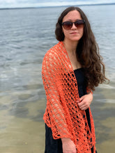 Load image into Gallery viewer, Knee Deep Shawl Crochet Pattern - One Hank Wonder
