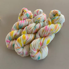 Load image into Gallery viewer, Girls Just Wanna Have Funfetti Hand Dyed Superwash Merino Wool, Cashmere &amp; Nylon Sock Yarn
