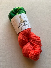 Load image into Gallery viewer, Watermelon Sugar Hand Dyed Superwash 100% Merino Wool Sock Yarn
