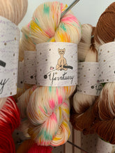 Load image into Gallery viewer, Girls Just Wanna Have Funfetti Hand Dyed Superwash Merino Wool, Cashmere &amp; Nylon Sock Yarn
