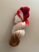 Load image into Gallery viewer, Sweet Creature (Strawberry Cheesecake) Hand Dyed Superwash Merino Wool, Cashmere &amp; Nylon Sock Yarn
