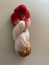 Load image into Gallery viewer, Sweet Creature (Strawberry Cheesecake) Hand Dyed Superwash Merino Wool, Cashmere &amp; Nylon Sock Yarn
