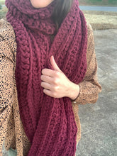 Load image into Gallery viewer, Never Tear Us Apart Scarf and Infinity Crochet Pattern
